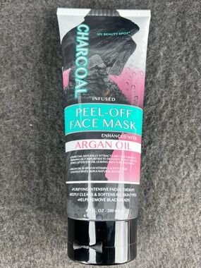 My beauty spot Charcoal Peel-Off Face Mask with Argan Oil. 6.7 Fl oz.